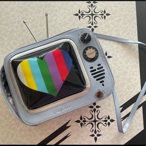 Betsey Johnson Novelty TV Crossbody